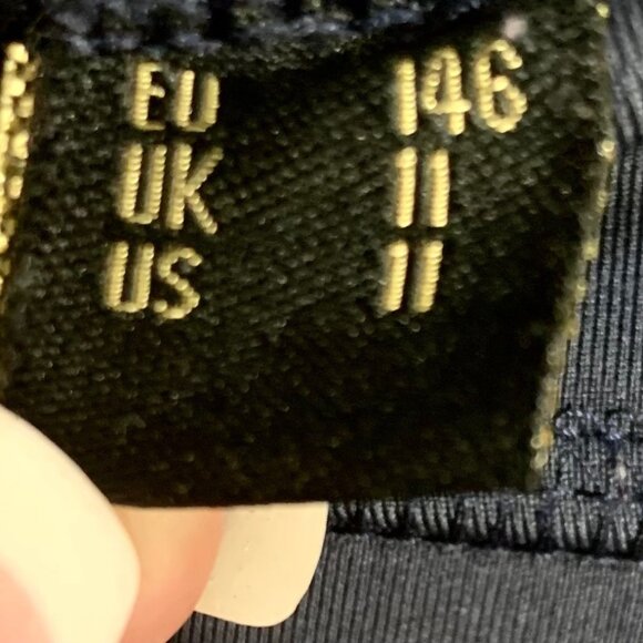 BR 4 Ever Horses Girls Equestrian Riding Breeches Silicone Grip Size 11 EU 146 - Picture 9 of 11